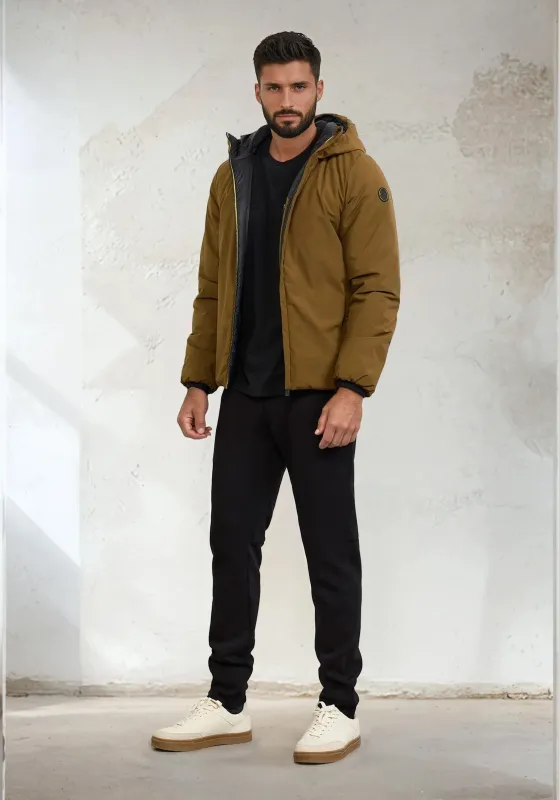 Padded jacket with men's hood F**K Smoke M3201-SM sold by F**K Official