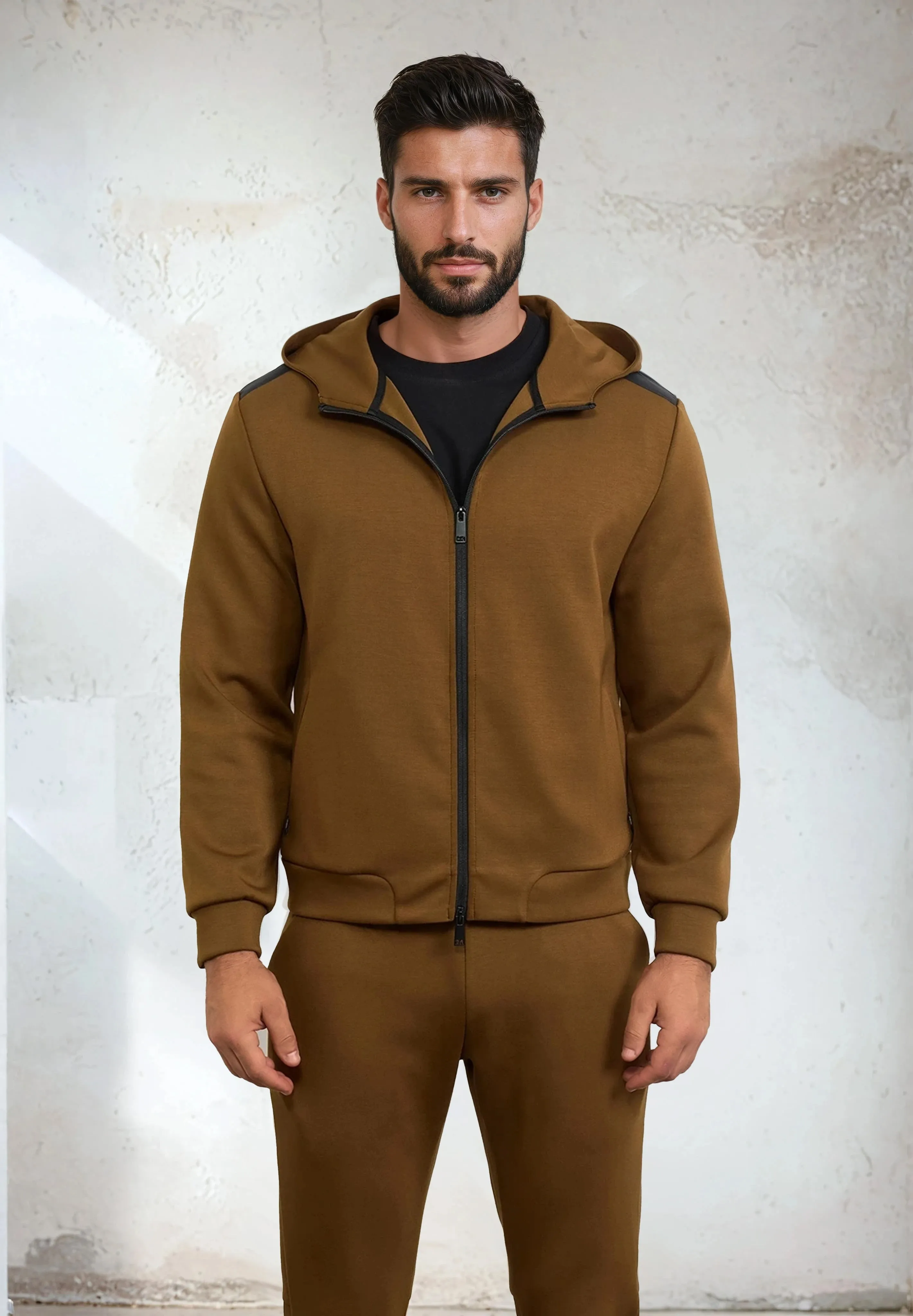 Men's full zip hooded sweatshirt F**K Smoke M3100-SM sold by F**K Official product image thumbnail 2
