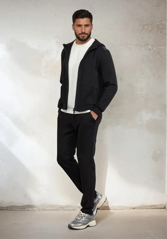 Men's full zip hooded sweatshirt F**K Black M3100-BK sold by F**K Official