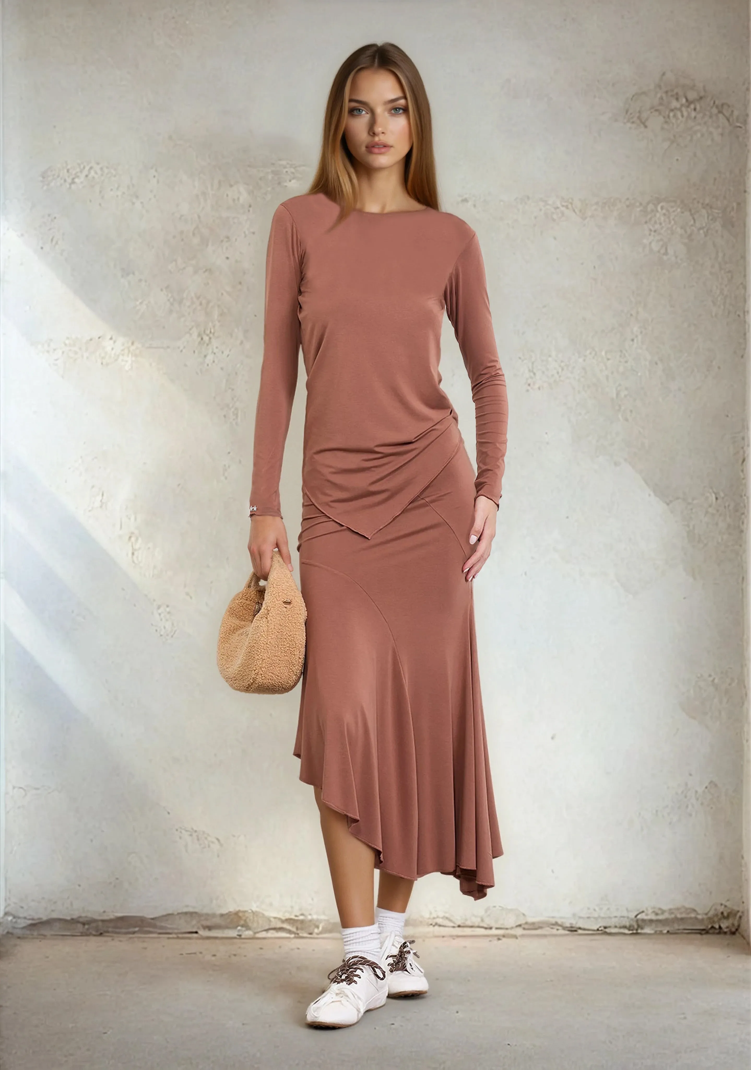 Hobo Bag Woman F**K Beige ww0015-bg sold by F**K Official product image thumbnail 4