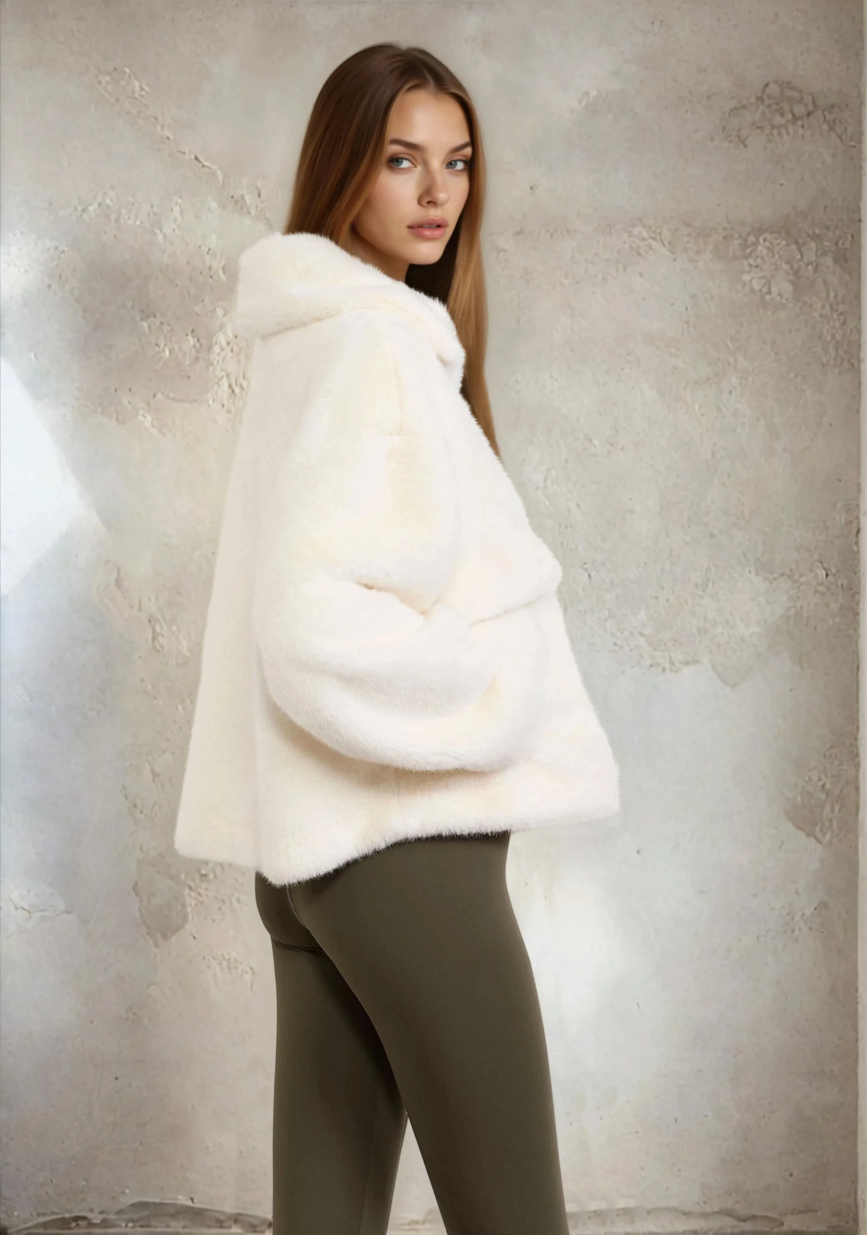 Eco Fur woman F**K White W0110-WH sold by F**K Official product image thumbnail 2