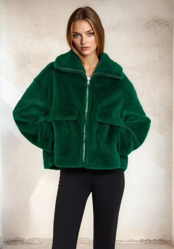Eco Fur woman F**K Green W0110-Ln sold by F**K Official