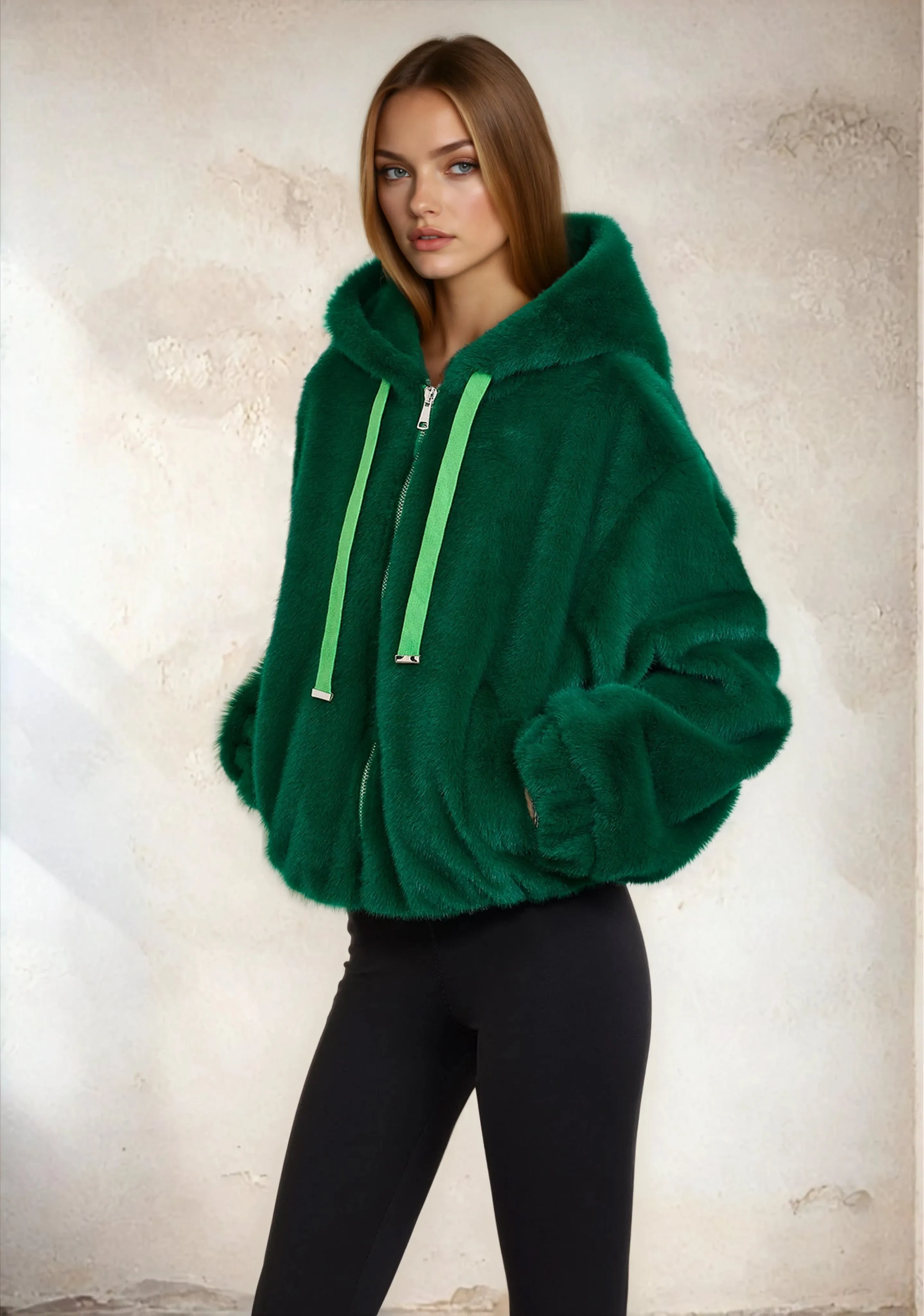 Eco Fur woman F**K Green W0115-Ln sold by F**K Official product image thumbnail 3