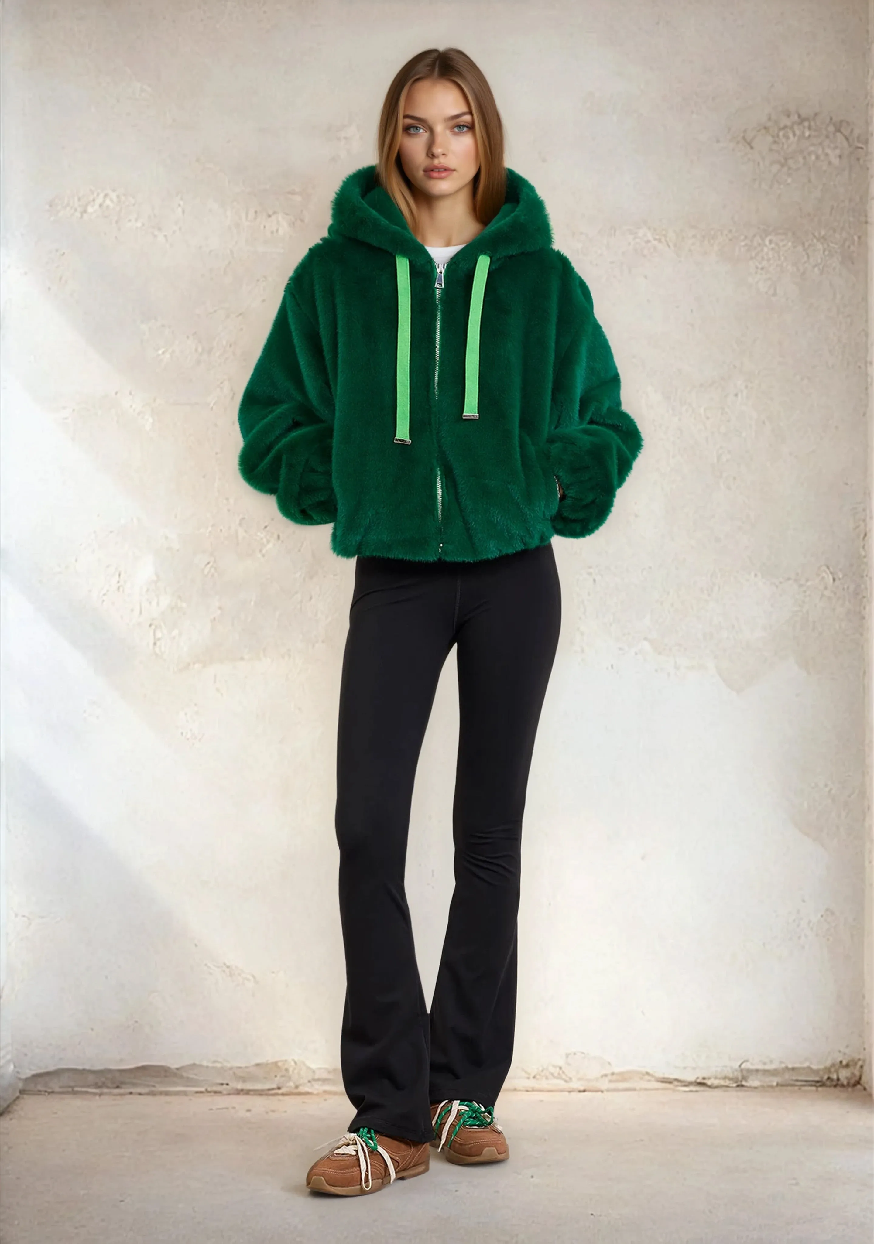 Eco Fur woman F**K Green W0115-Ln sold by F**K Official product image thumbnail 2