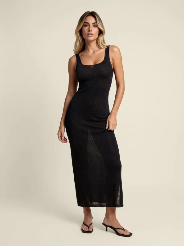 Women's Long Dress F**K Black SW1150-BK sold by F**K Official