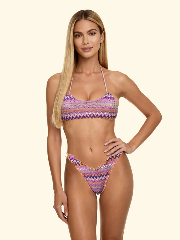 Women's Bikinis F**K Adjustable Top with Slip American Fixed Multicolor SW0295-MC sold by F**K Official