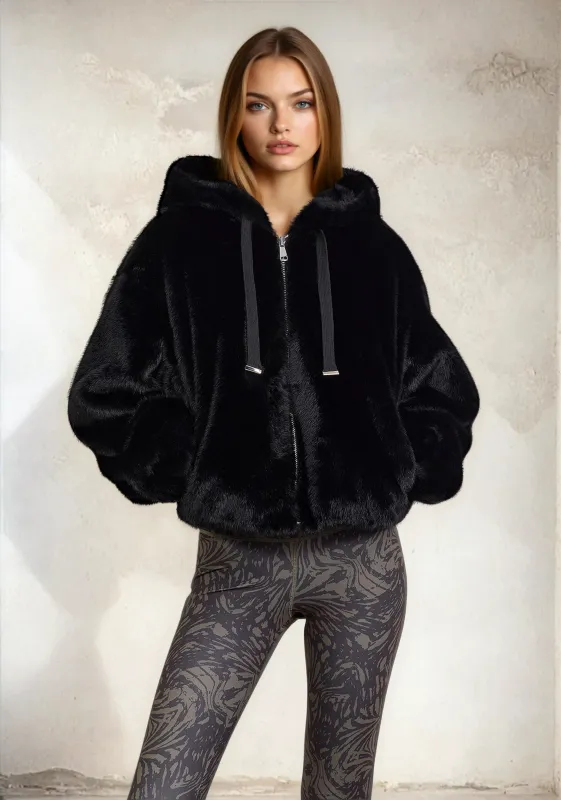 Eco Fur woman F**K Nera W0115-BK sold by F**K Official