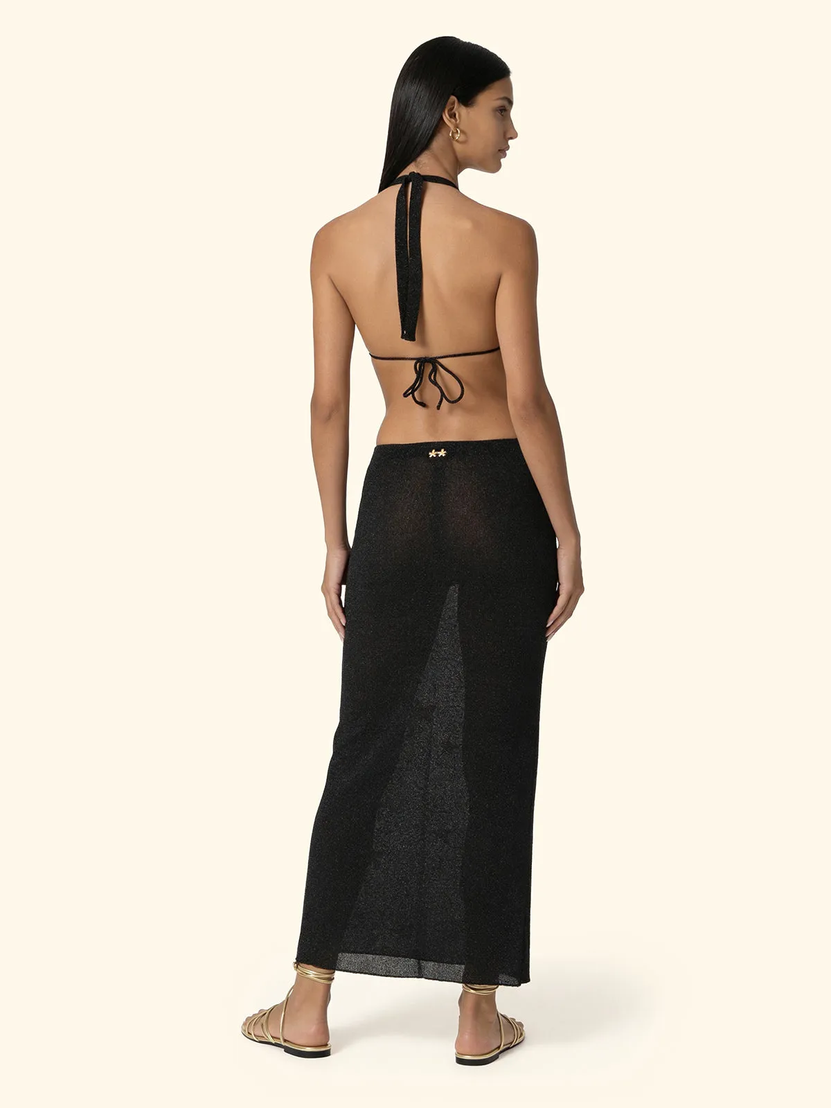 Women's Long Skirt F**K Black SW1148-BK sold by F**K Official product image thumbnail 2