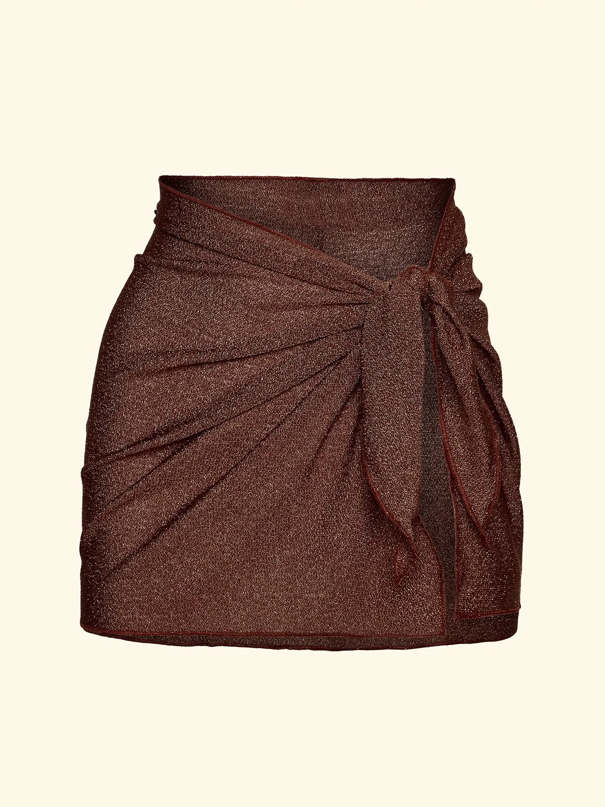 Pareo Short Woman F**K Brown SW1147-BN sold by F**K Official product image thumbnail 3