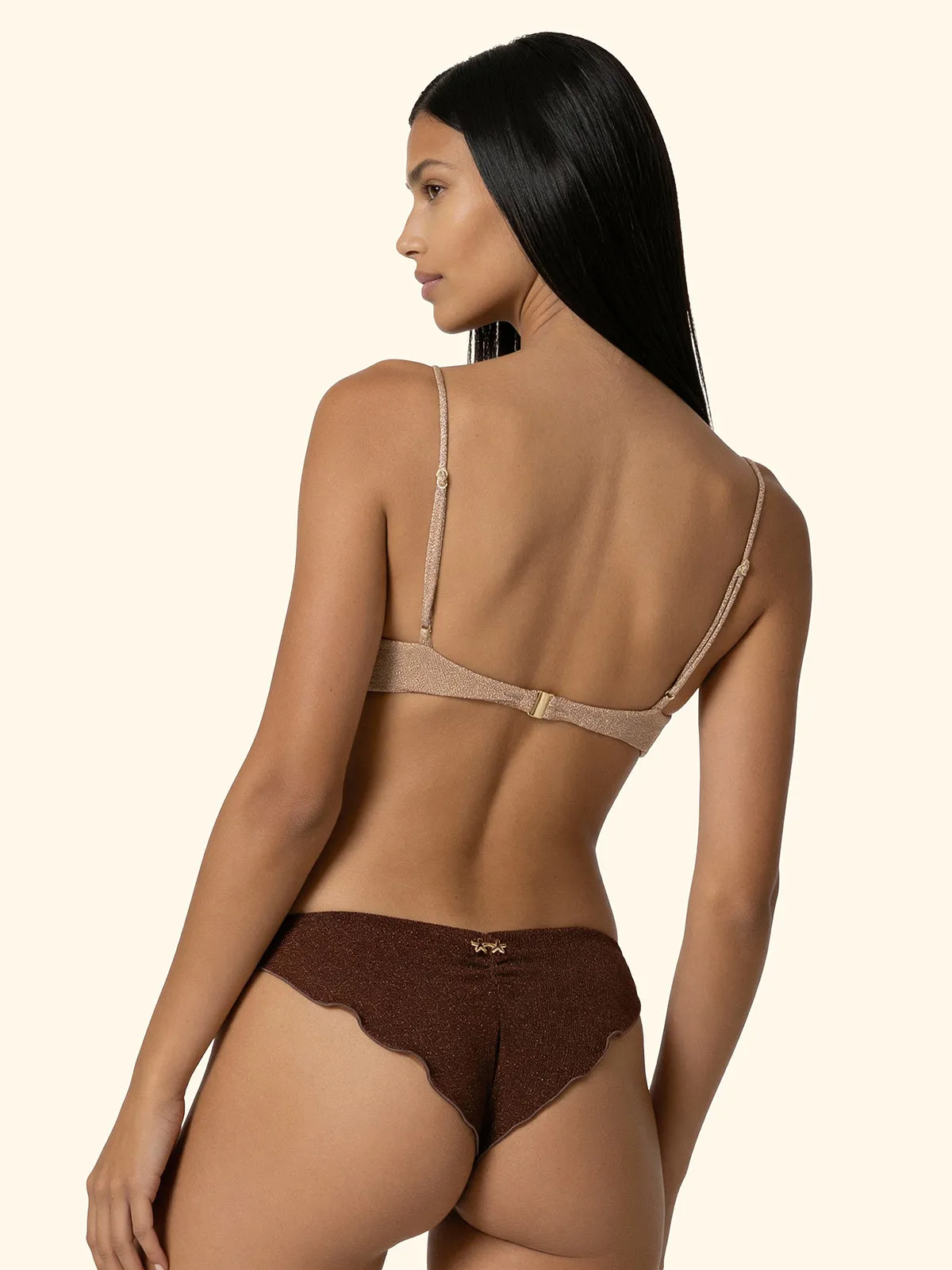 Slip Women's Fixed Briefs F**K Brown SW1143-BN sold by F**K Official product image thumbnail 2