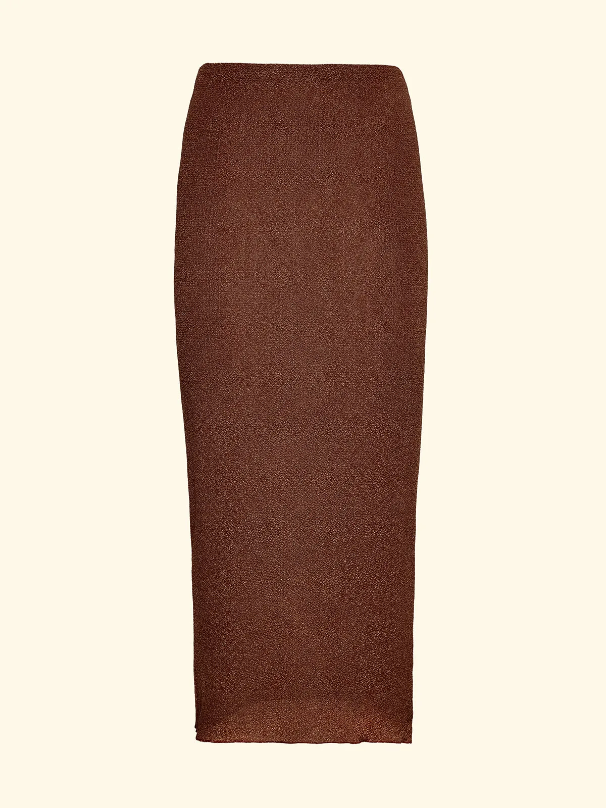 Women's Long Skirt F**K Brown SW1148-BN sold by F**K Official product image thumbnail 3