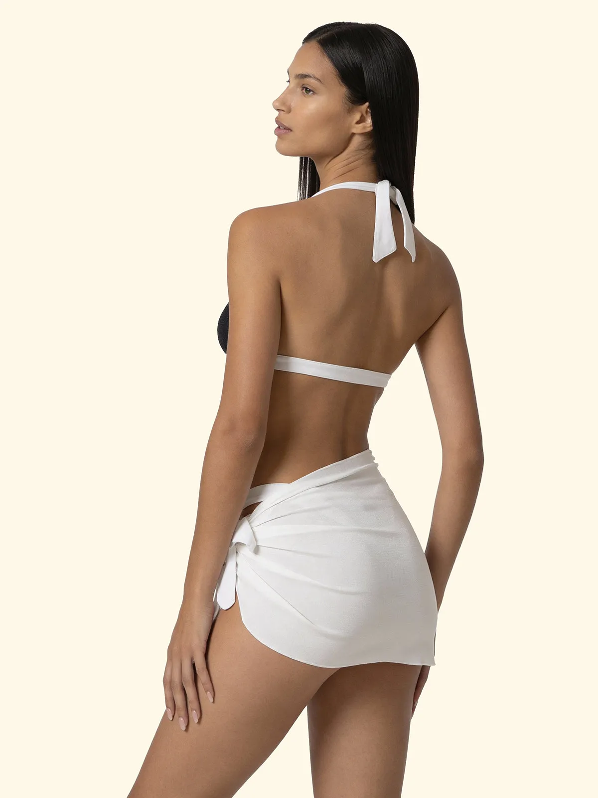 Pareo Short Woman F**K White SW1840-WH sold by F**K Official product image thumbnail 2