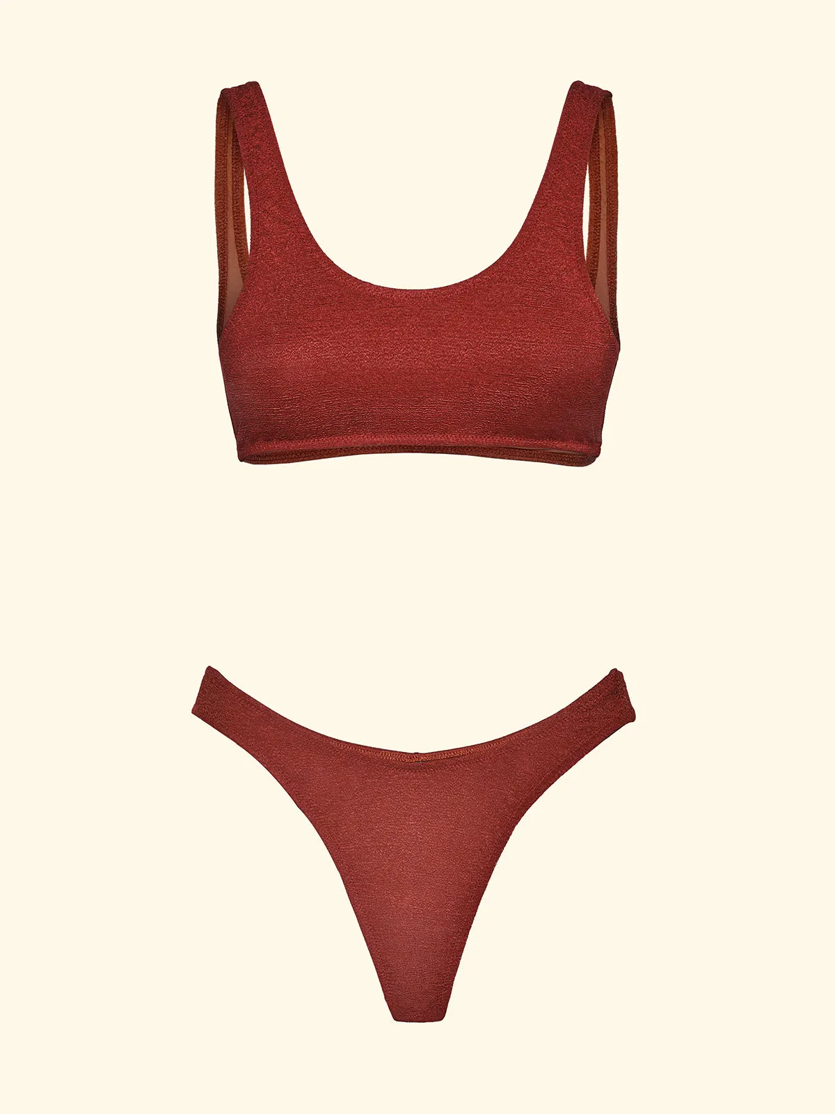 Women's Bikinis F**K Top with Slip American Fixed Rust SW1807-RU sold by F**K Official product image thumbnail 3