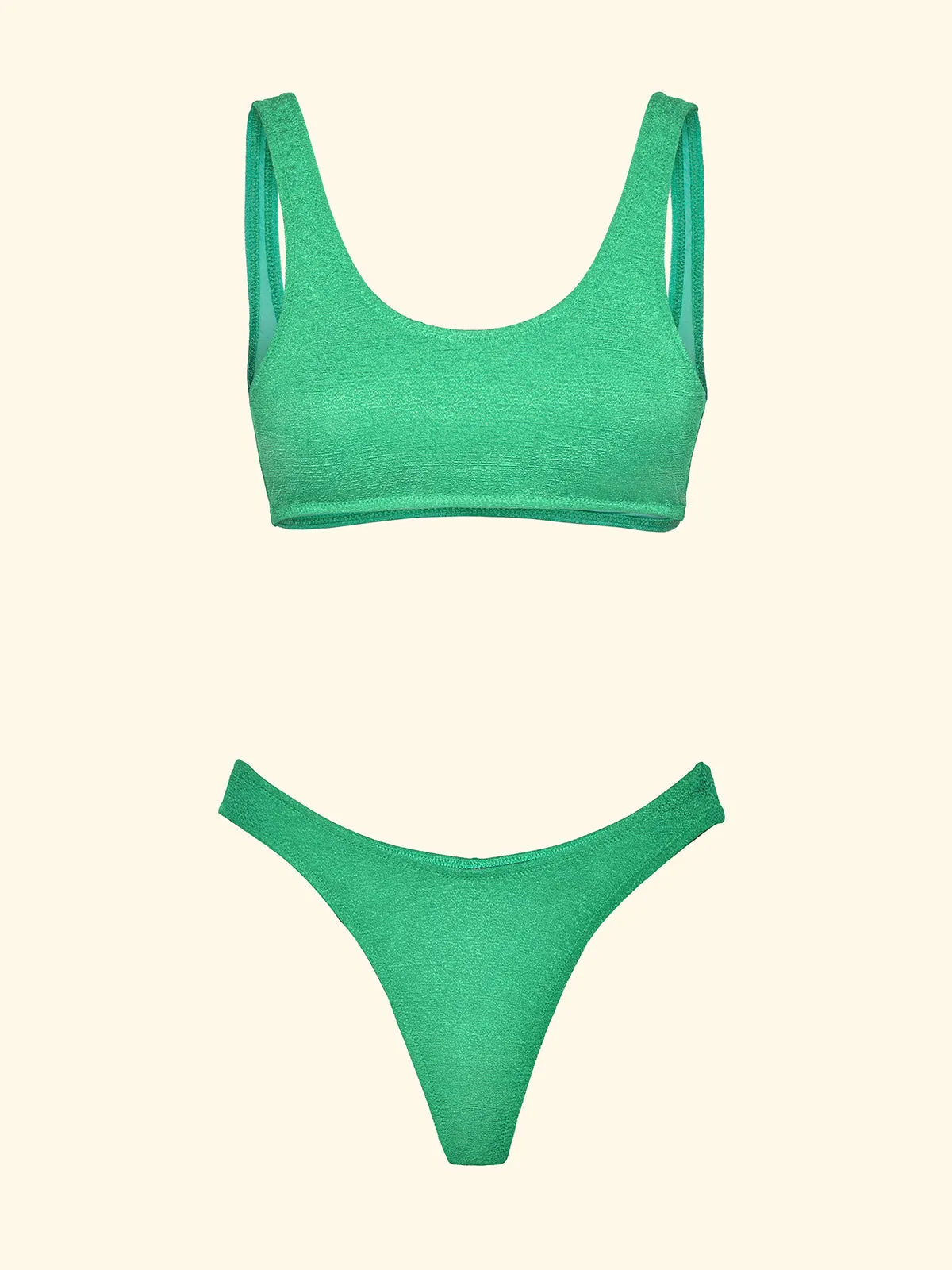 Women's Bikinis F**K Top with Slip American Fixed Water Green SW1807-AQ sold by F**K Official product image thumbnail 3