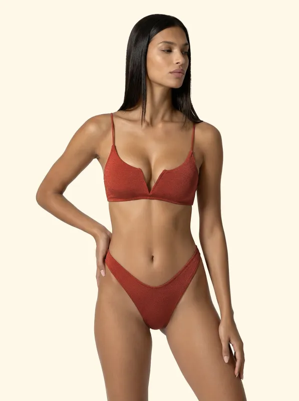 Women's Bikinis F**K Fixed top with underwire and Slip American Fixed Rust SW1805-RU sold by F**K Official