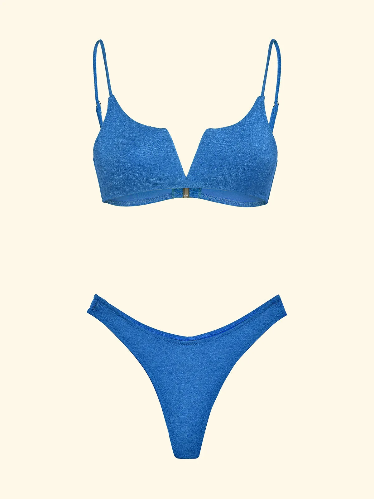 Women's Bikinis F**K Fixed top with underwire and Slip American Fixed Light Blue SW1805-LG sold by F**K Official product image thumbnail 3