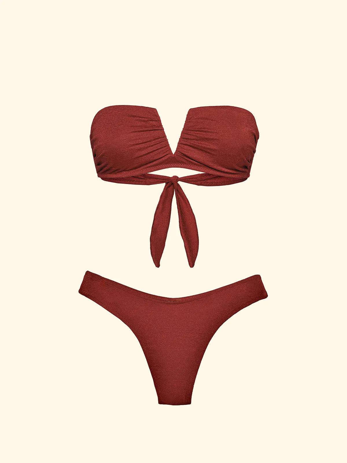 Women's Bikinis F**K V-band with underwire and Slip American Fixed Rust SW1802-RU sold by F**K Official product image thumbnail 3