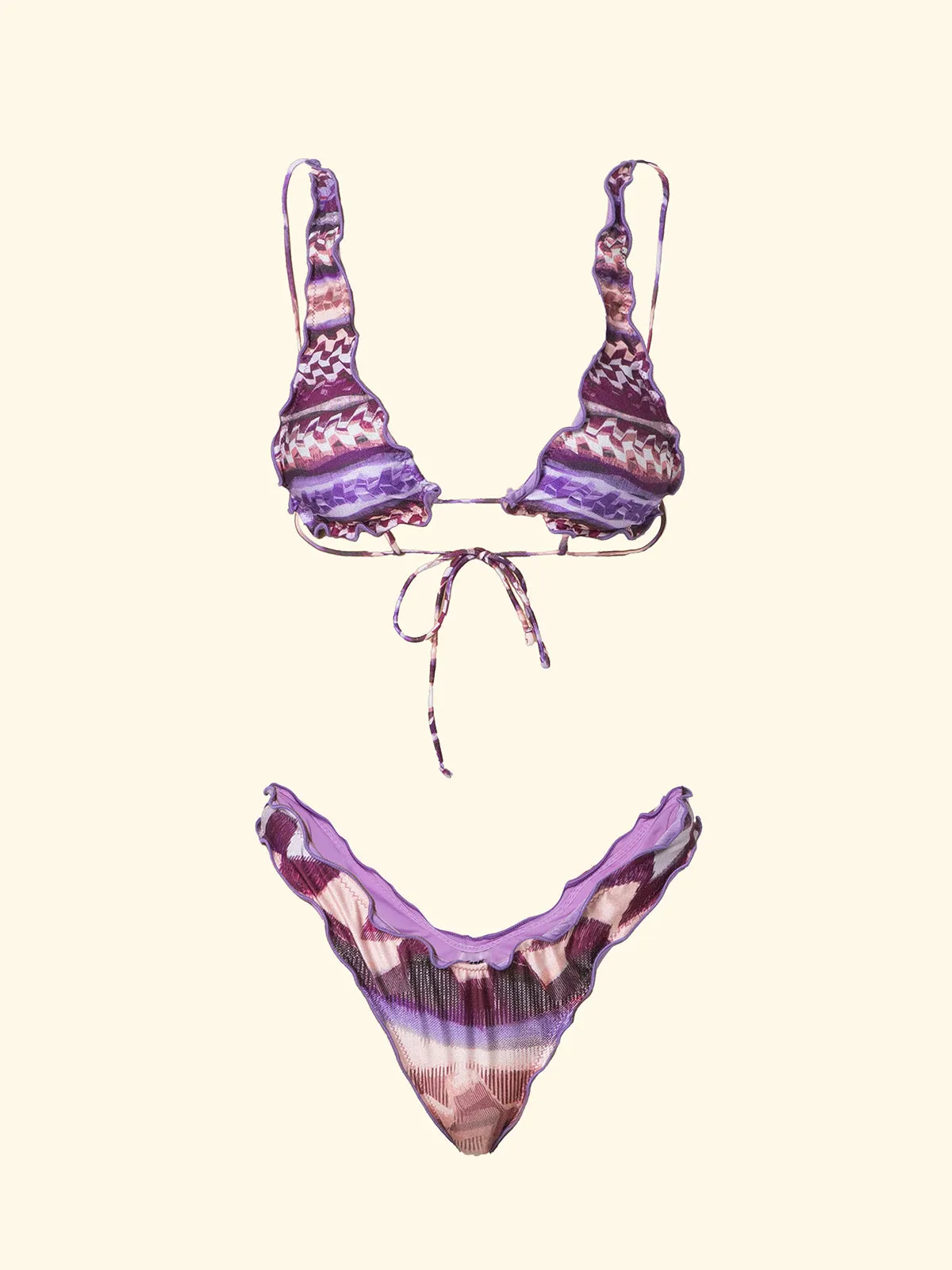 Women's Bikinis F**K High Triangle with Slip American Fixed Fantasy SW2656-X56 sold by F**K Official product image thumbnail 3