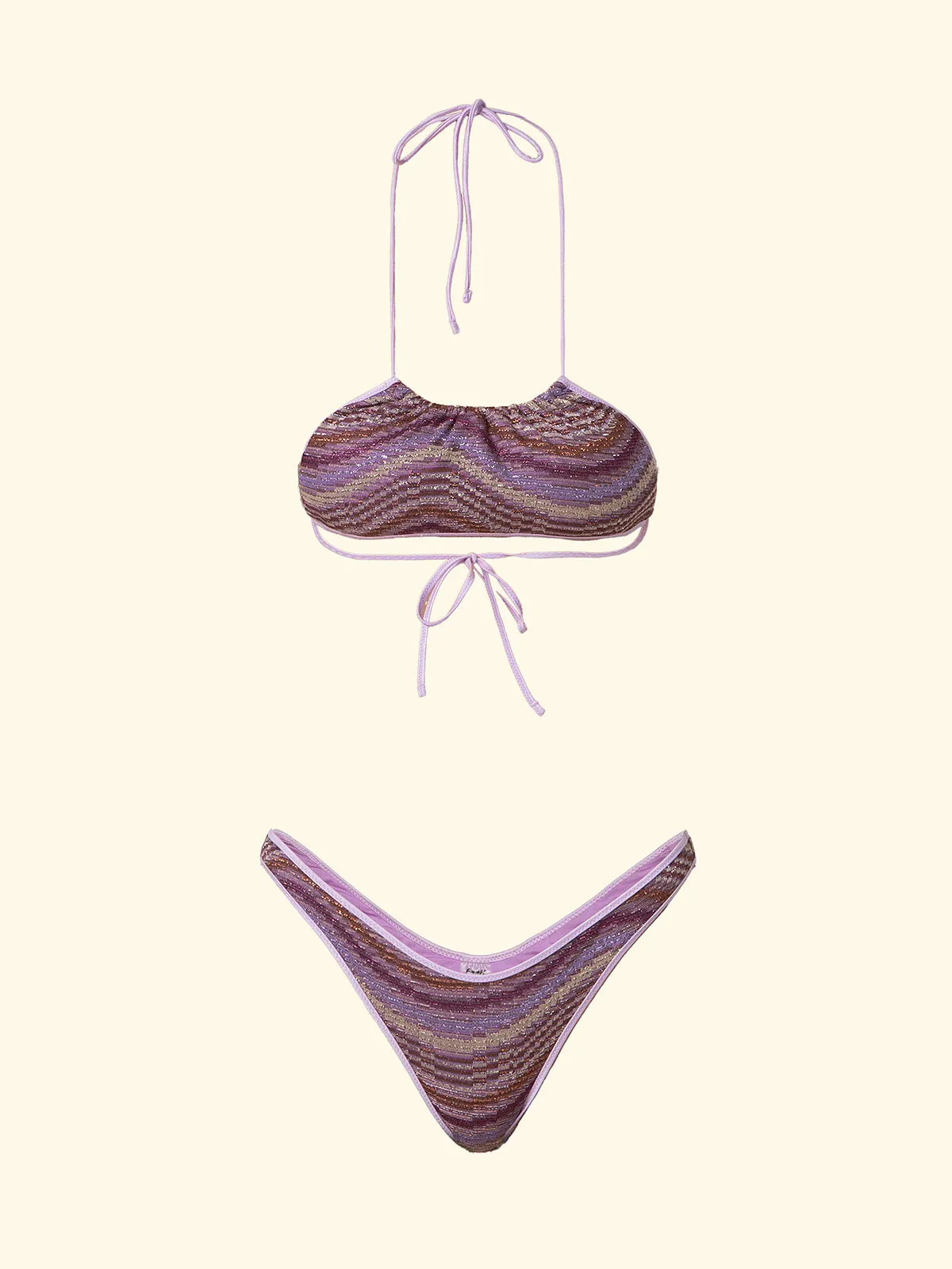 Women's Bikinis F**K Adjustable Top with Slip American Fixed Multicolor SW0651-MC sold by F**K Official product image thumbnail 3