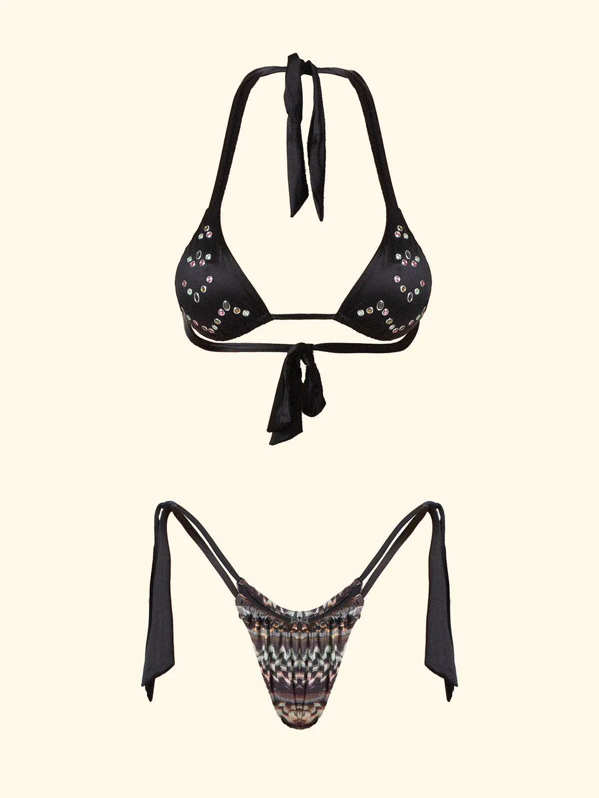 Women's Bikinis F**K Triangle with Slip adjustable Fantasia SW0620-X65 sold by F**K Official product image thumbnail 3