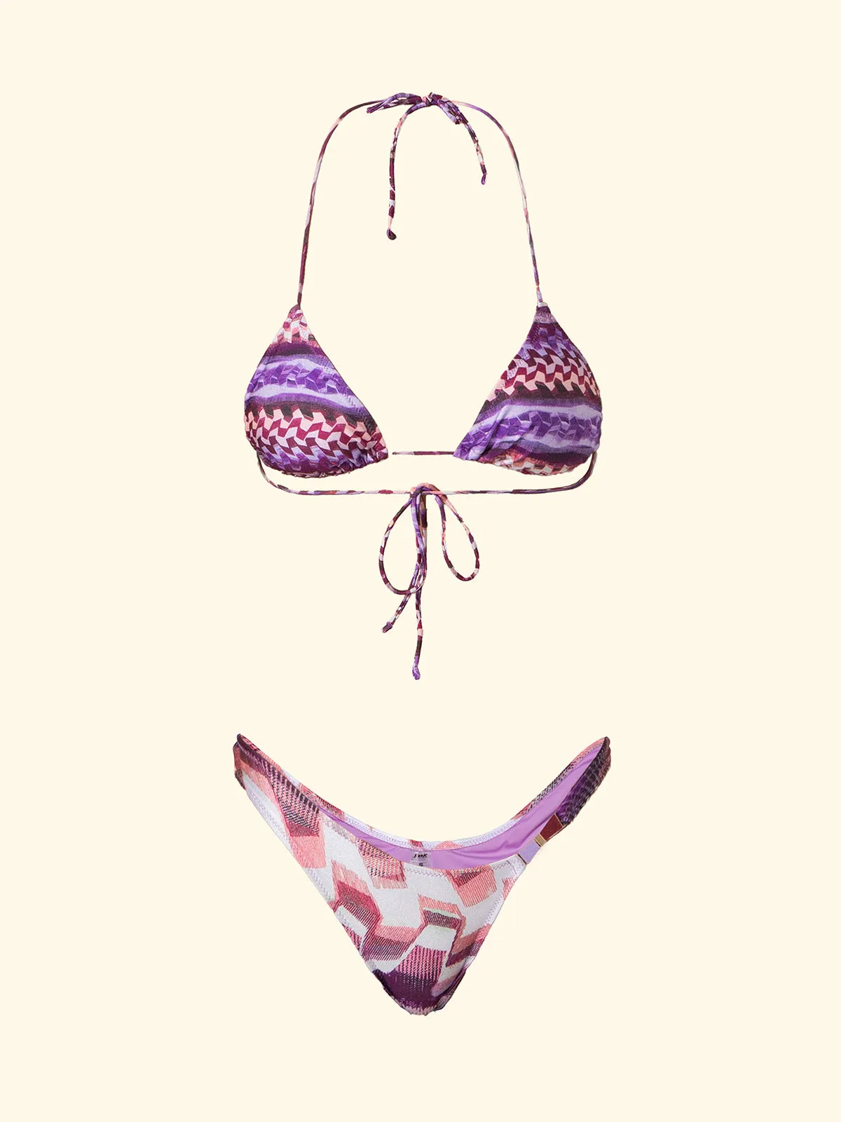 Women's Bikinis F**K Triangle with Slip Fixed Fantasy SW0611-X56 sold by F**K Official product image thumbnail 3