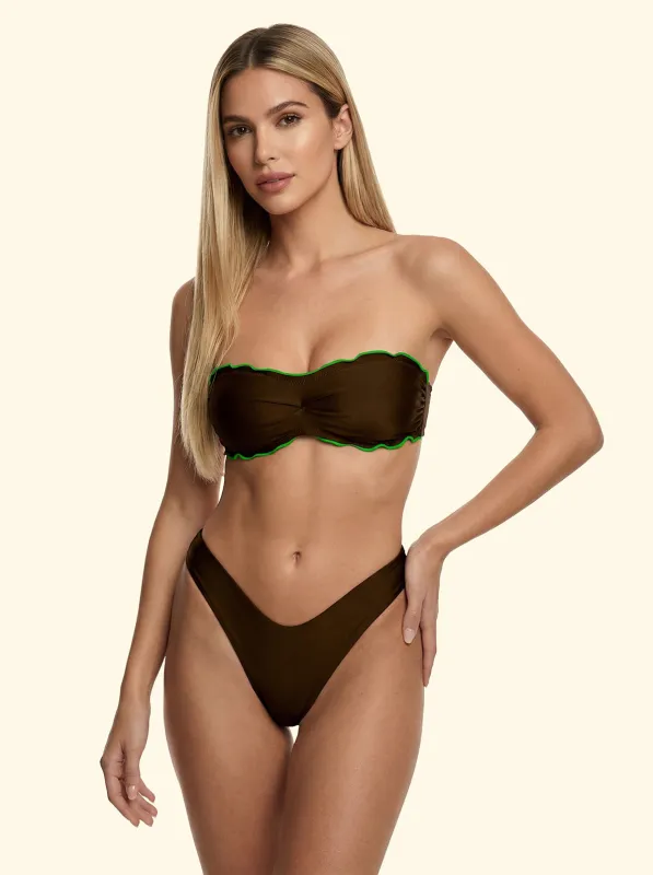 Women's headband F**K Brown SW1901-BN made by F**K Official