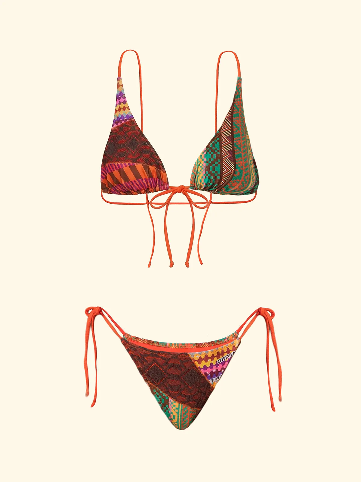 Women's Bikinis F**K High Triangle with Slip Adjustable Fantasy SW0201-X11 sold by F**K Official product image thumbnail 3