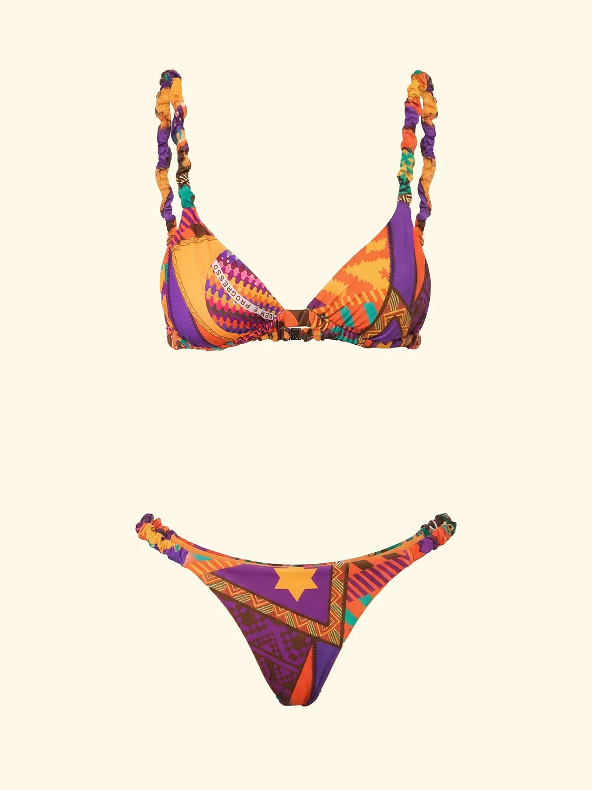Women's Bikinis F**K Triangle with Slip Fixed Fantasia SW2902-X11 sold by F**K Official product image thumbnail 3