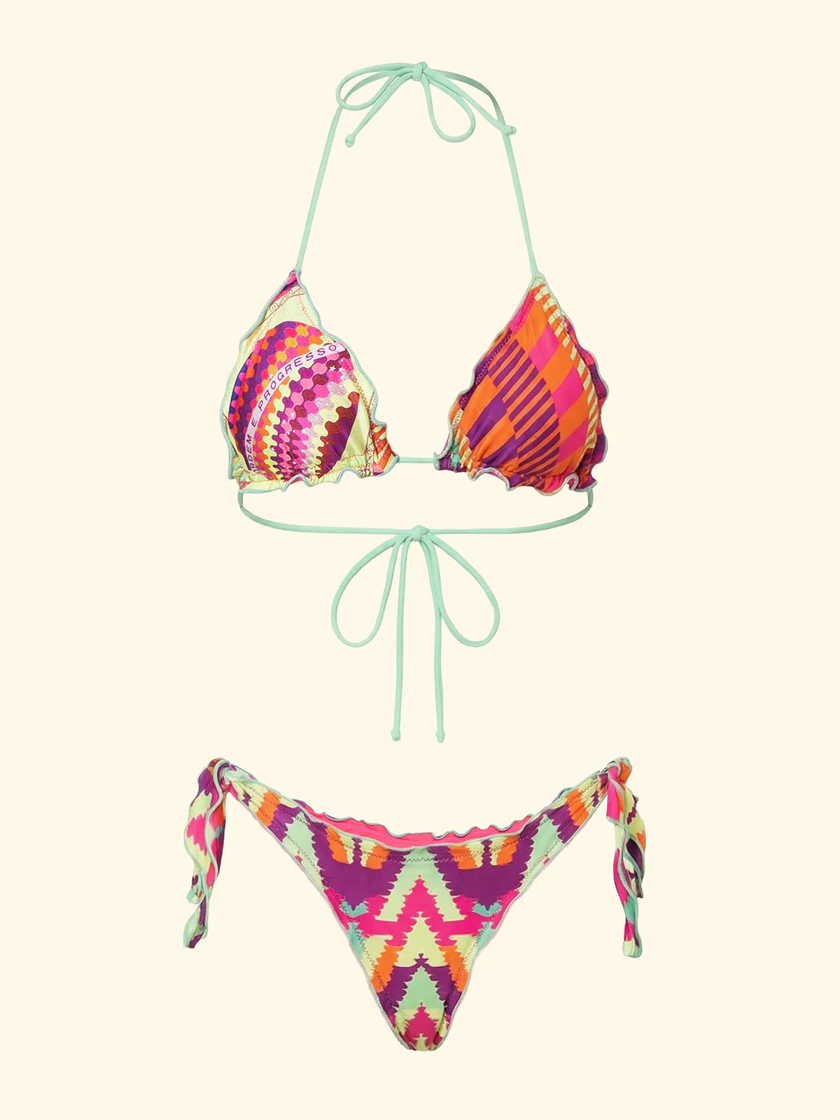 Women's Bikinis F**K Triangle with Slip Adjustable Fantasy SW2502-X13 sold by F**K Official product image thumbnail 3