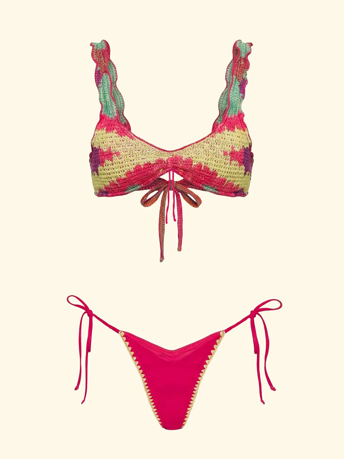 Women's Bikinis F**K Top with Slip Adjustable Fantasy SW0292-X13 sold by F**K Official product image thumbnail 3