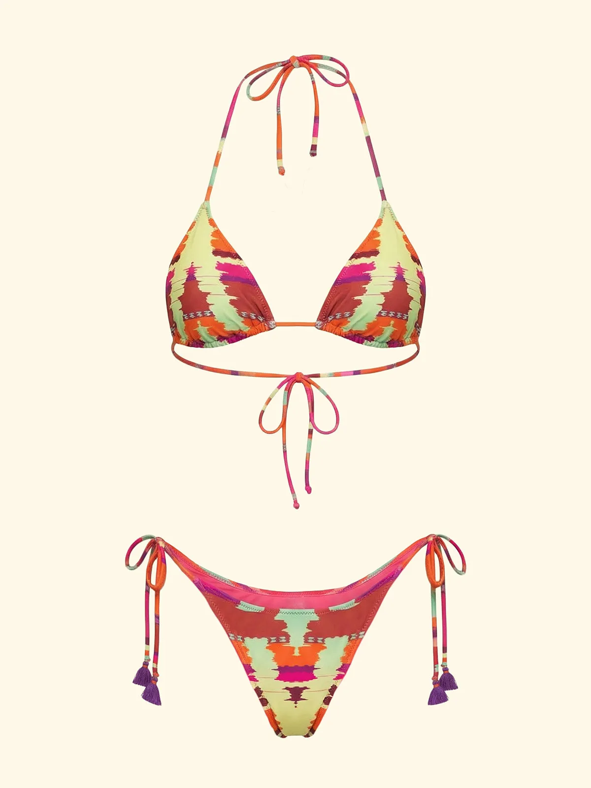 Women's Bikinis F**K Triangle with Slip Brazilian Adjustable Fantasy SW0280-X14 sold by F**K Official product image thumbnail 3