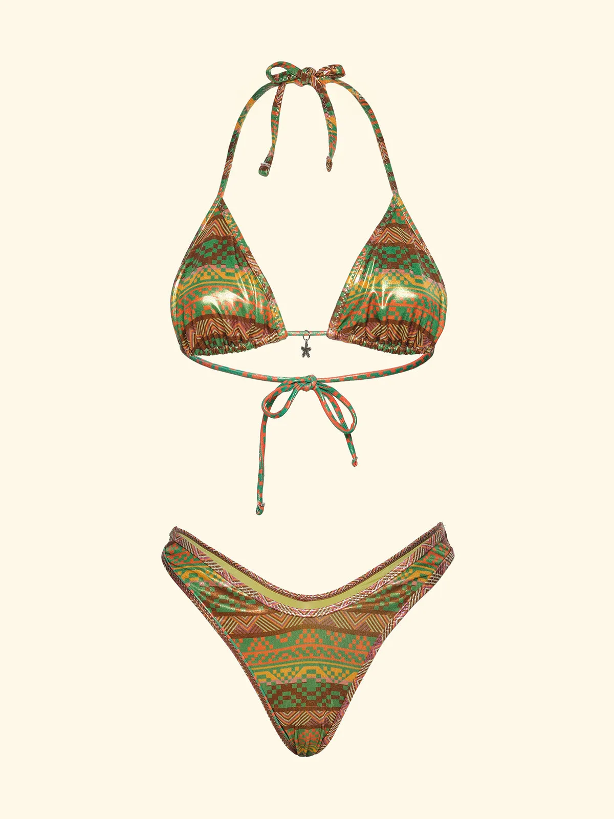 Women's Bikinis F**K Triangle with Slip Fixed American Fantasia SW0252-X11 sold by F**K Official product image thumbnail 3