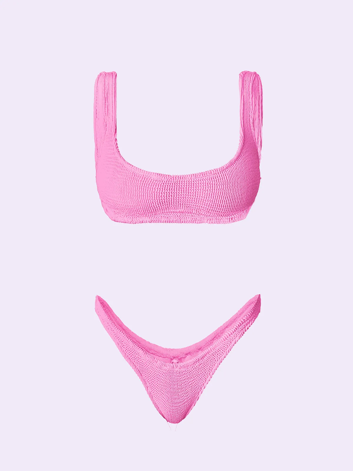 Bikini Donna F**K Crazy Top con Slip Americano Fisso Rosa SW0401-PK sold by F**K Official product image thumbnail 3