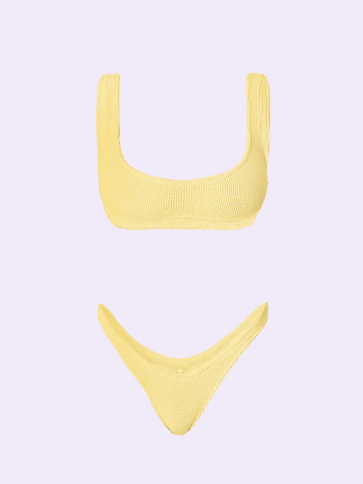 Bikini Donna F**K Crazy Top con Slip Americano Fisso Giallo SW0401-YL sold by F**K Official product image thumbnail 3