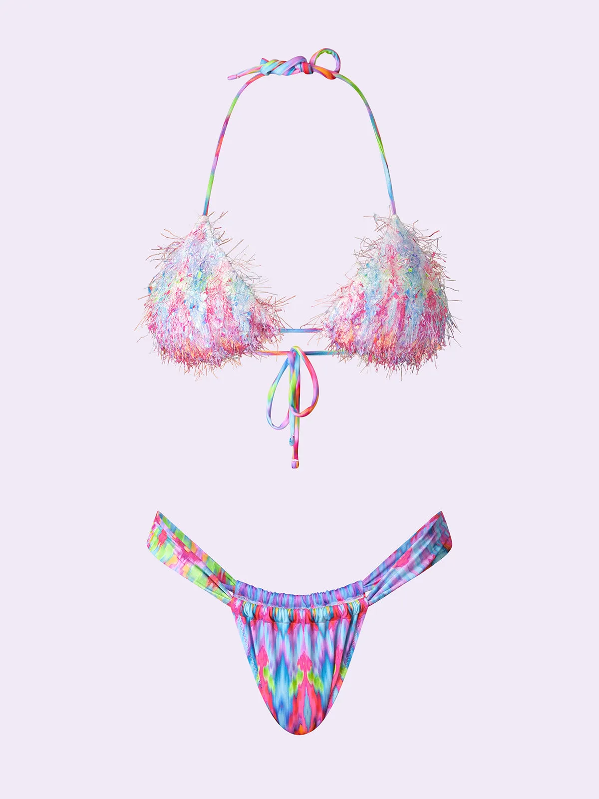 Women's Bikinis F**K Crazy Triangle with Slip Brazilian Fixed Fantasy SW0710-X25 sold by F**K Official product image thumbnail 3