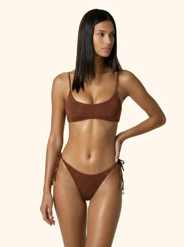 Slip Women's Adjustable Thong F**K Brown SW1140-BN made by F**K Official