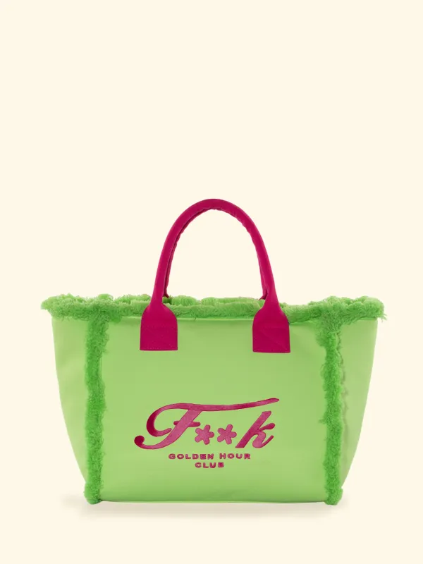 Maxi Bag Donna F**K Lime SW0101-LI made by F**K Official
