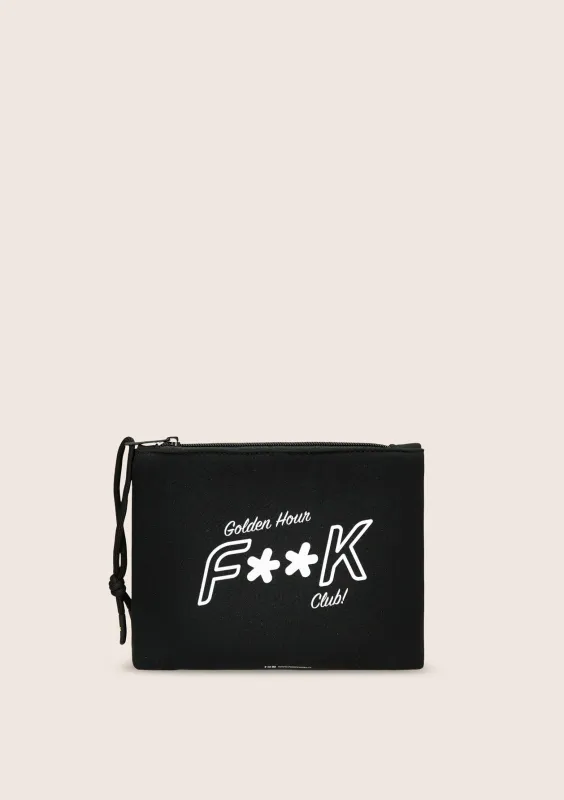 Fantasy clutch bag scribble made by F**K Official