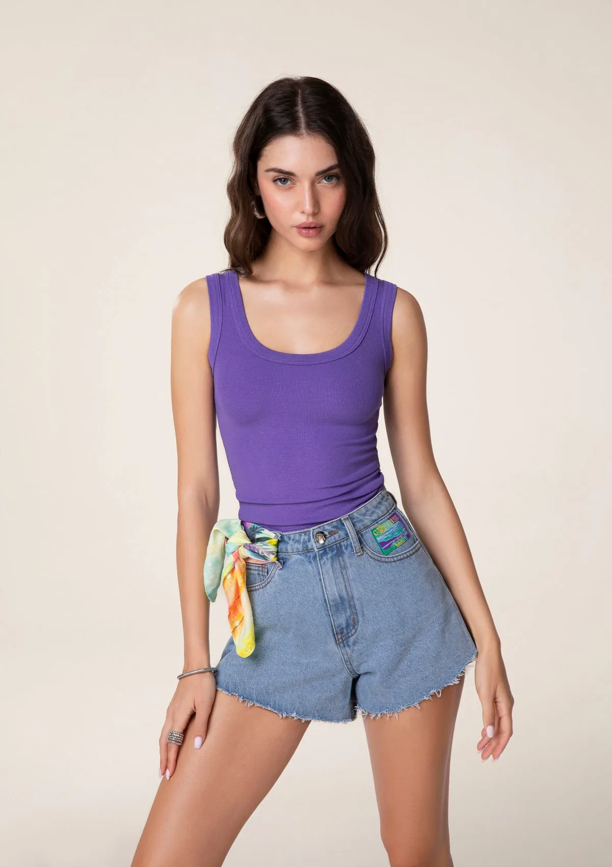 Short in Sundown Jeans sold by F**K Official