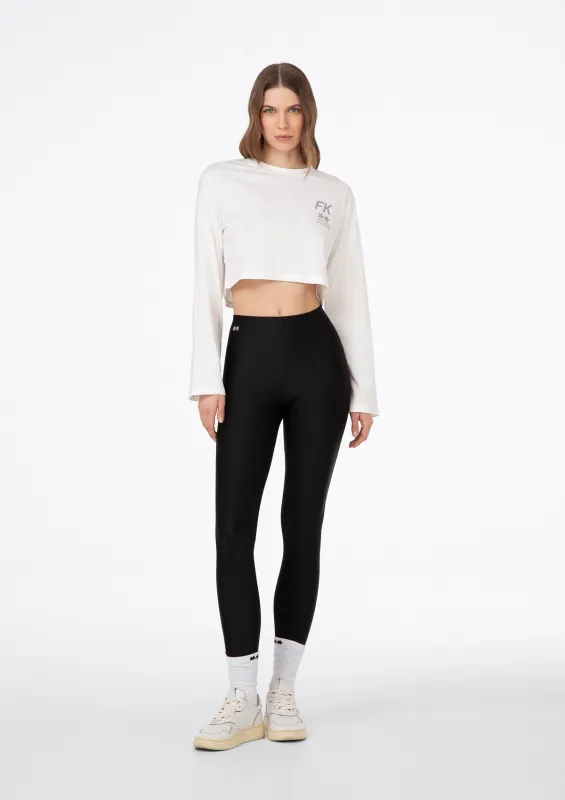 T-Shirt Crop Donna F**K Bianca 0075-WH made by F**K Official