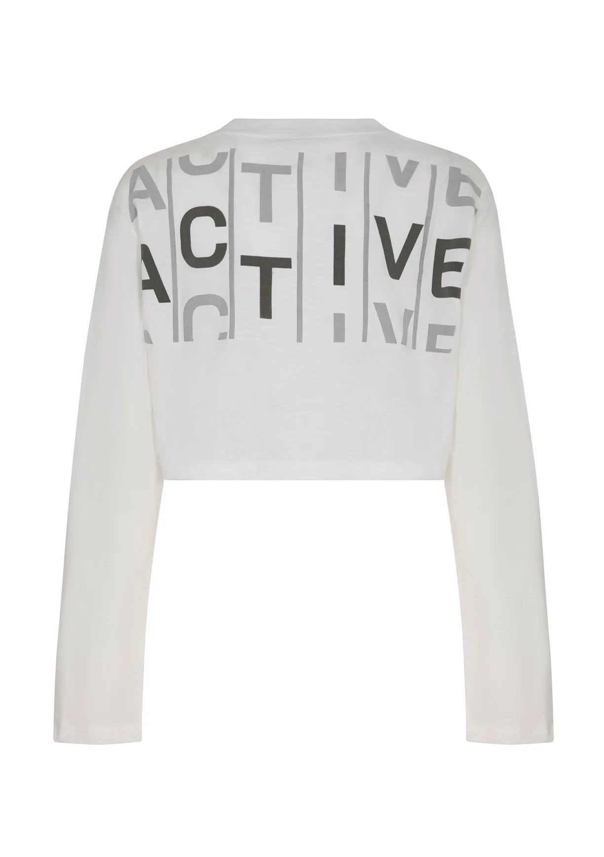 T-Shirt Crop Donna F**K Bianca 0075-WH sold by F**K Official product image thumbnail 5