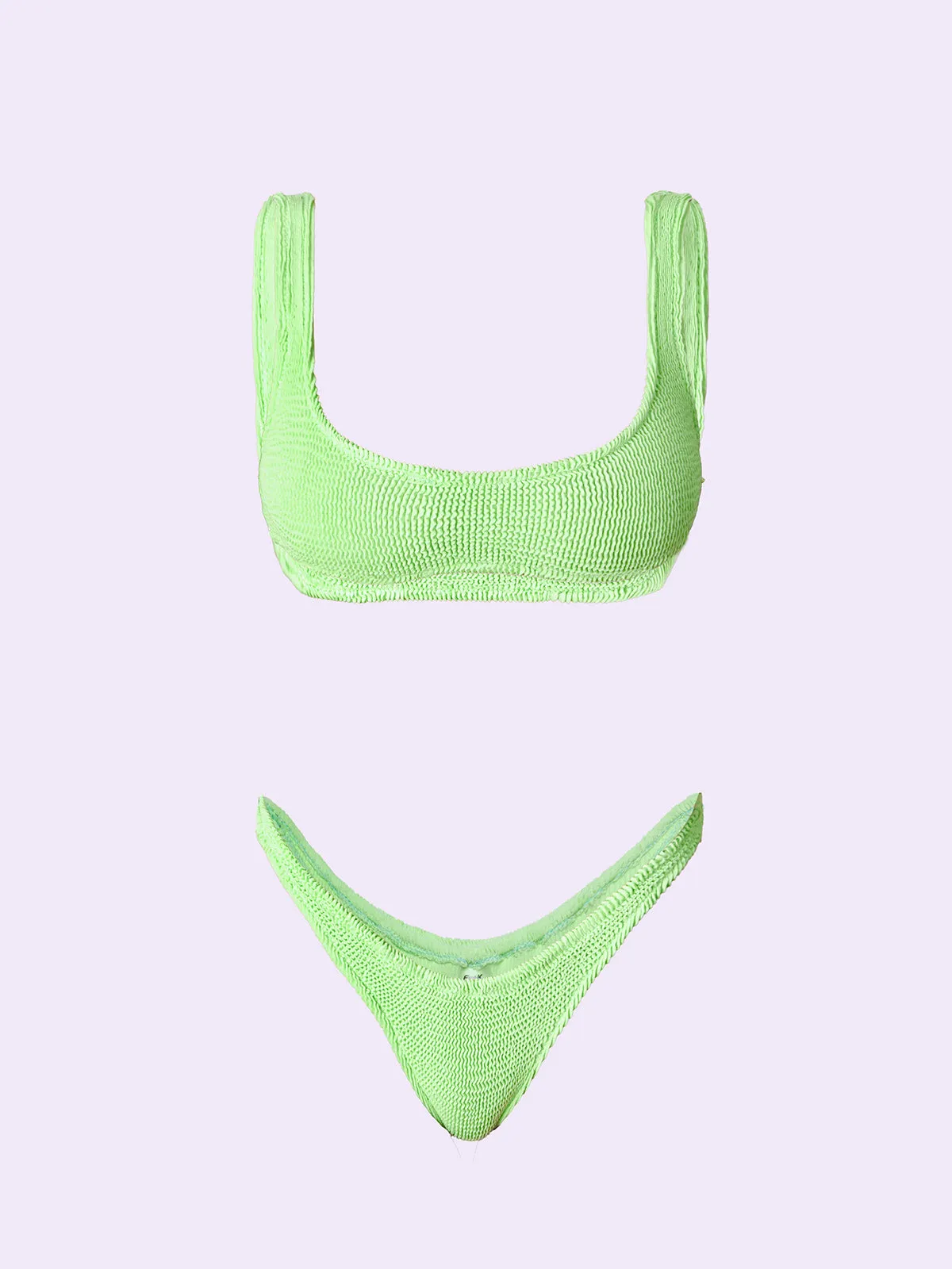 Bikini Donna F**K Crazy Top con Slip Americano Fisso Verde SW0401-GN sold by F**K Official product image thumbnail 3