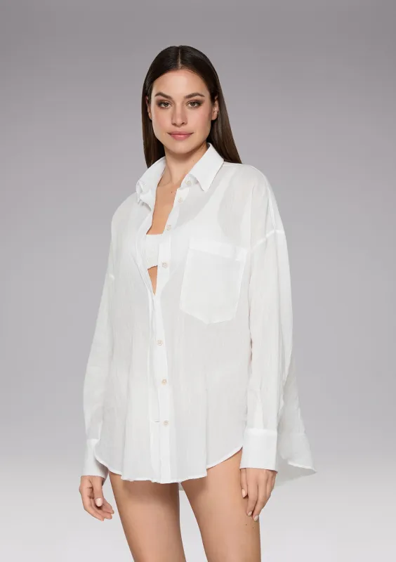 Long sleeve women's shirt clear made by F**K Official