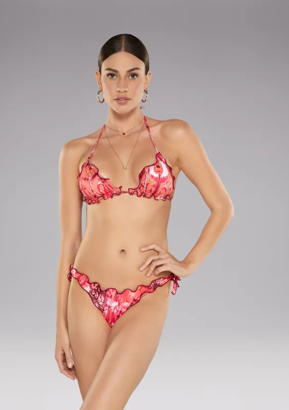 Bikini triangle e SLIP Brazilian nodes adjustable FROU FRU Dreamcatcher made by F**K Official