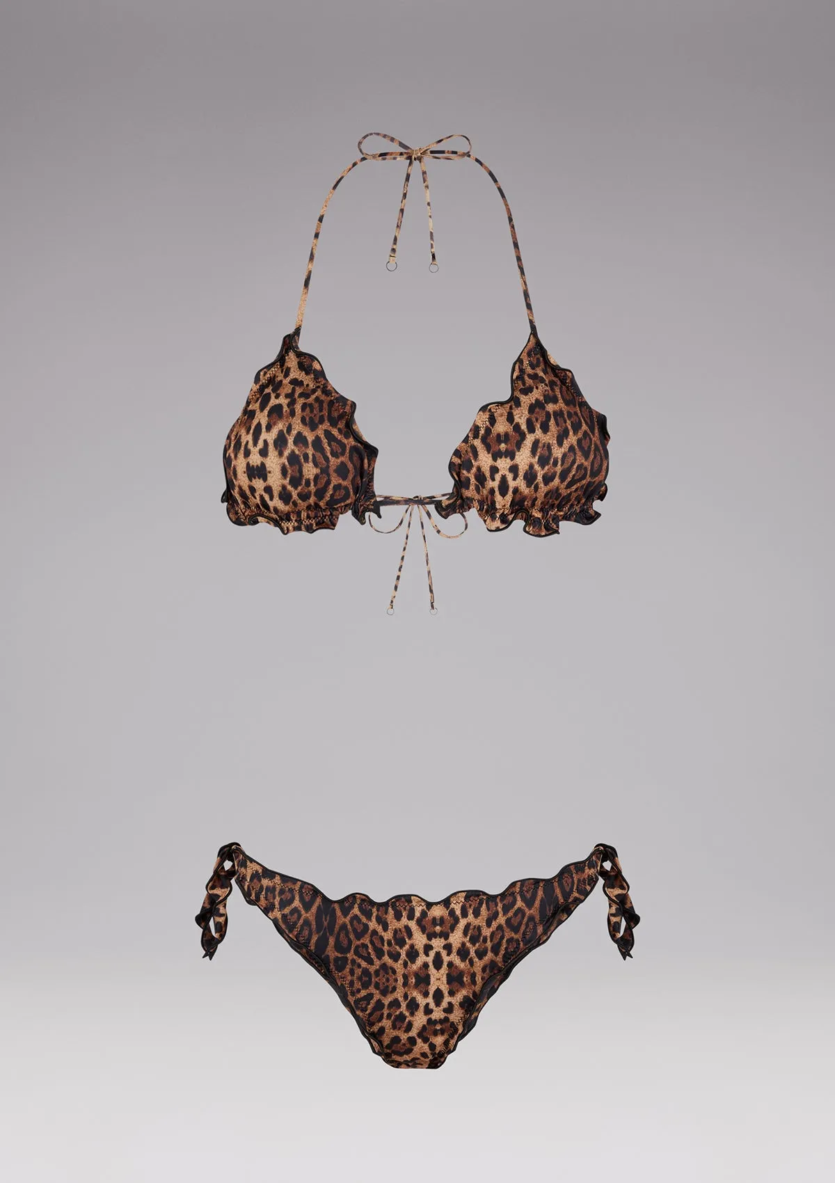 Bikini triangle e SLIP Brazilian Nodi Adjustable FROU FRou Spotted sold by F**K Official product image thumbnail 3