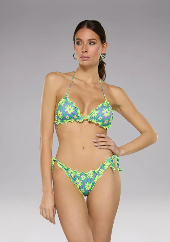 Bikini triangle e SLIP Brazilian brazilian nodes FROU FROU Rainbow made by F**K Official