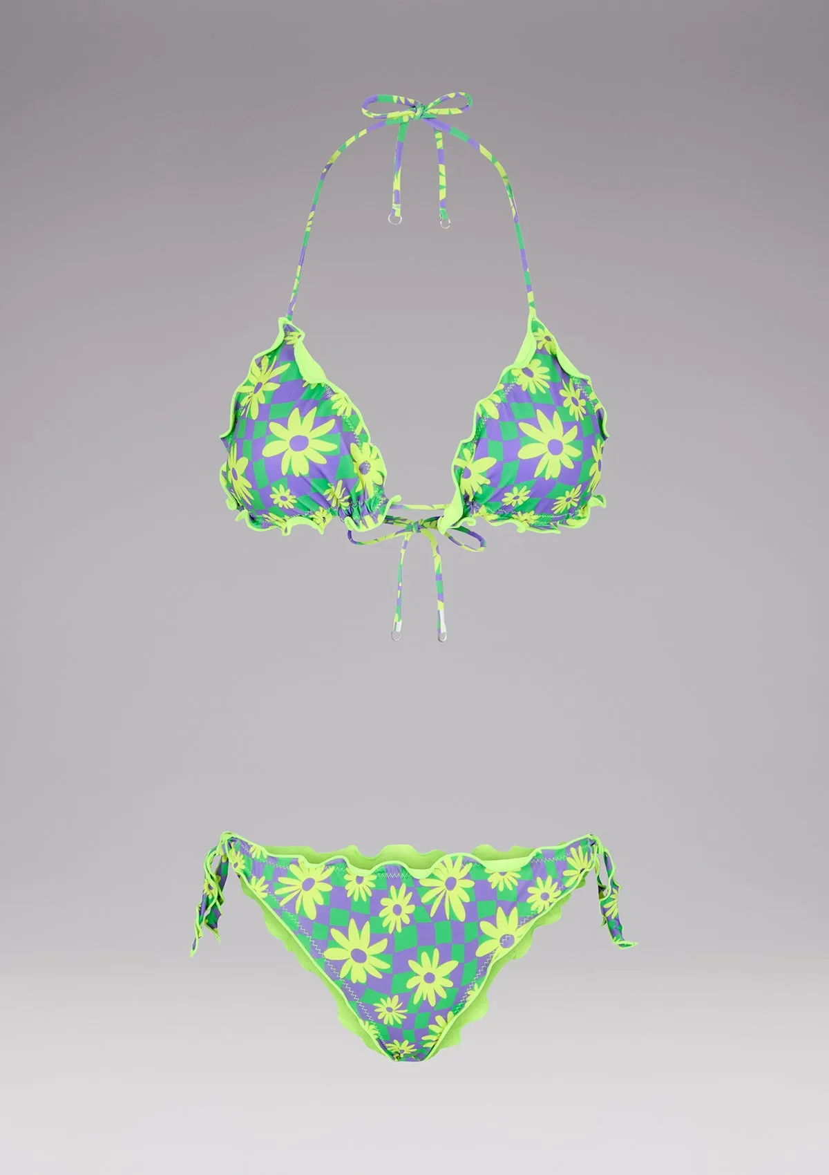 Bikini triangle e SLIP Brazilian brazilian nodes FROU FROU Rainbow sold by F**K Official product image thumbnail 3