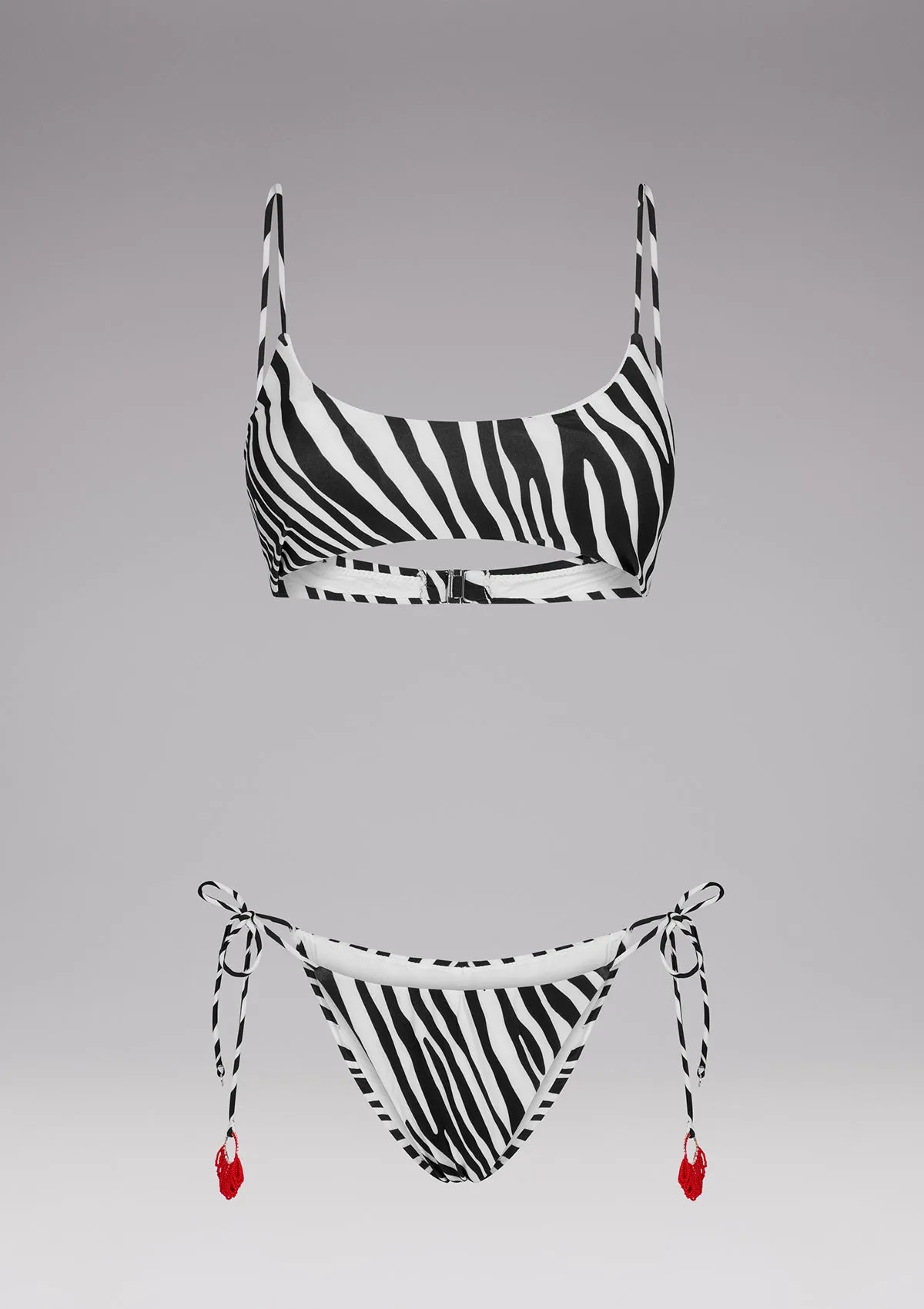 Top bikini e SLIP Brazilian Adjustable Striped sold by F**K Official product image thumbnail 3