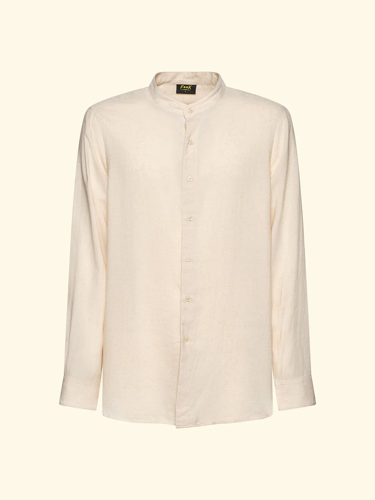 Camicia Uomo F**K Beige SM7001-BG sold by F**K Official product image thumbnail 3
