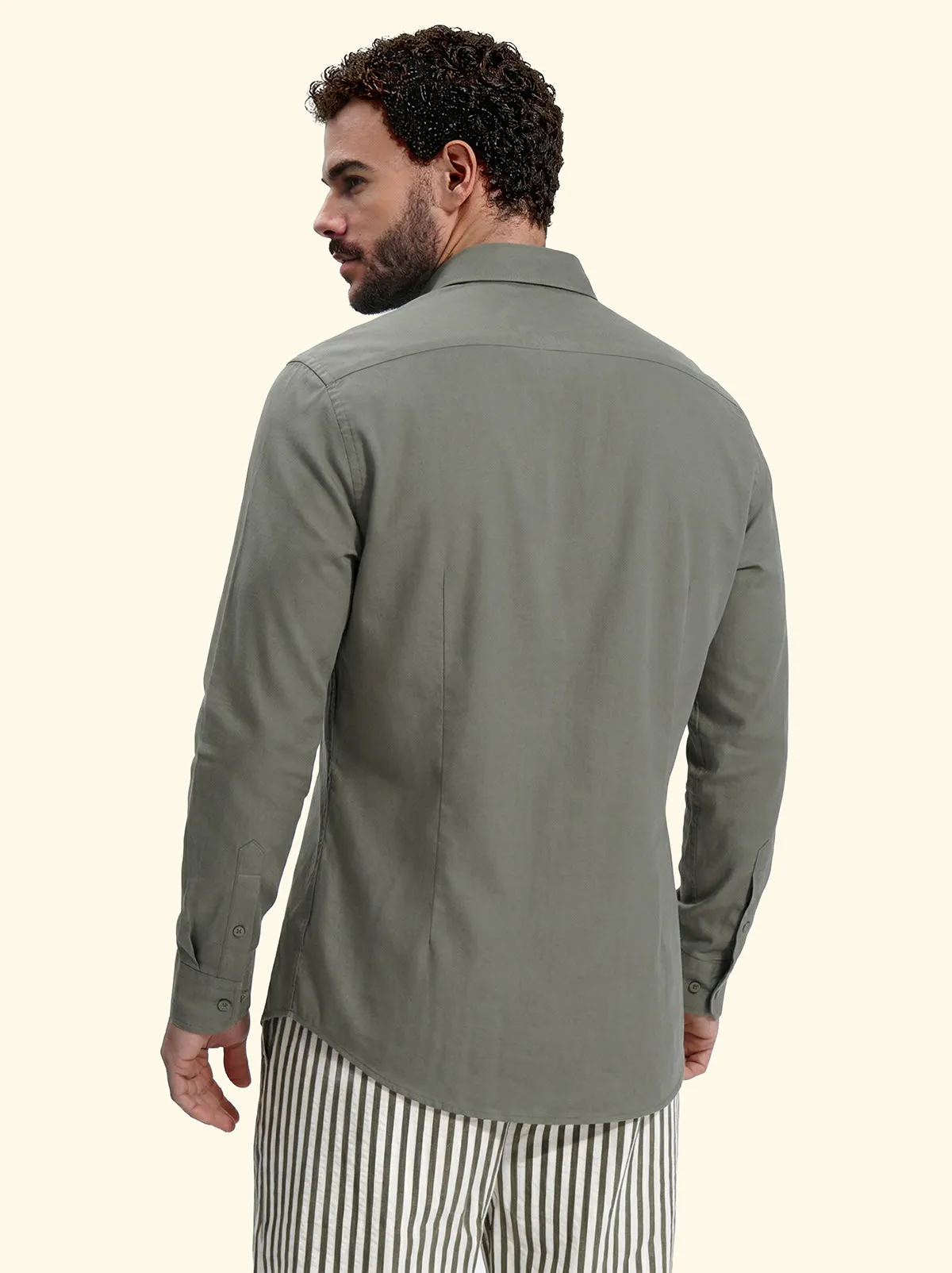 Camicia Uomo F**K Verde Militare SM7000-MG sold by F**K Official product image thumbnail 2